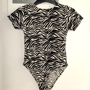 Zara black & White Bobysuit